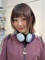 ロンドアンメゾン 原宿(Lond un Maison.)&nbsp;ミディアムレイヤーカット/似合わせカット/髪質改善/顔周り/0129