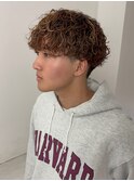 波巻きパーマ