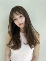 ザック ヴィ(ZACC  vie)&nbsp;レイヤーカット セミロンググレージュ大人かわいい
