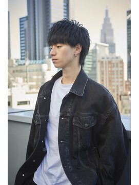 クロムトウキョウ ザ バーバー ネオン 新宿店(CHROM TOKYO the Barber ne/on) ショートマッシュ/メンズレイヤー