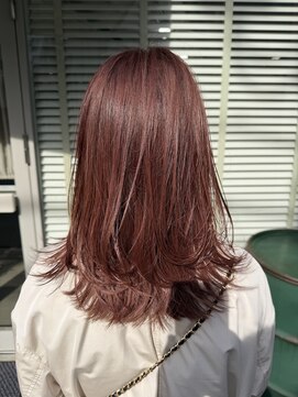 ロライマ 中目黒(roraima) ナチュラル/ピンクオレンジ/イルミナカラー/ポピー/ミディアム