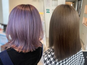 アブニールドール 大山台店の写真/あなたの髪の状態を見極めトリートメントを選定[柏/髪質改善/白髪ぼかし/白髪染め/レイヤーカット/学割U24]