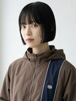 キビト(kibito)&nbsp;顎上ボブミニボブタッセルボブストレートボブ東新宿20代30代40代