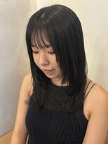 ラヴィズム 栄店(LUVISM)&nbsp;ミディアム/ボブ/艶カラー/レイヤー/顔周りカット/ダブルカラー