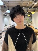 ＜kacho＞　黒髮スタイル　ウェーブヘア &nbsp;ショートスタイル