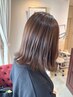 【大人女性オススメ♪】白髪ぼかしハイライト　透明感カラー+トリートメント