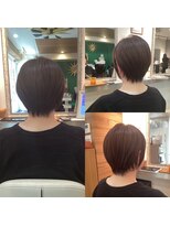 ヘアー ボニータ(hair bonita)&nbsp;#ショート#ボブ#レイヤー#レイヤーカット#ハイライト