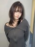 【前髪のクセだけ整えたい方】前髪縮毛矯正＋似合わせカット