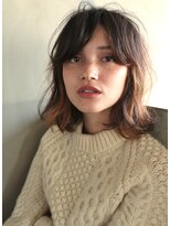 ナヌーク シブヤ(nanuk shibuya) 【nanuk】ナチュラルな雰囲気に少しインパクトを◇外国人風ボブ