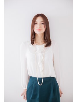 コティエ(cottie) 大人女子の艶カラーミディスタイル♪