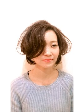 ヘアートランプ(hair trump) 大人ボブ◆艶と空気感で重軽を表現◆