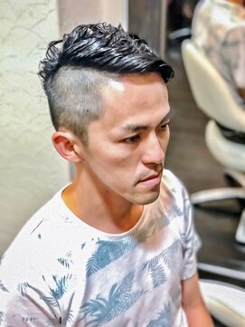 オムヘアーツー (HOMME HAIR 2) ファッションパーマ×バーバースタイル.Hommehair2nd櫻井