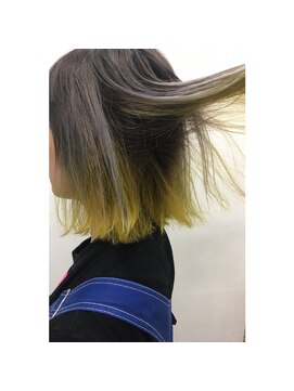 キー(kii) インナーカラーイエロー