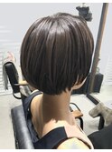大人気ショートスタイル×くすみカラー☆