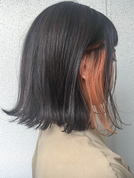 テトヘアー(teto hair) bob[デザインカラー、インナーカラー、３Dカラー、ボブディ]