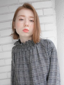 ルティア 池袋(Lutia) オレンジベージュ 外ハネボブ