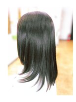 ヘアー リ ミックス(HAIR Re-MIX)&nbsp;【ブログ投函日　2020/6/9】ノーバングの前上がりミディ♪