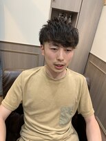 グレイスフルバーバー 赤坂見附店&nbsp;ツーブロック前髪下ろしショート