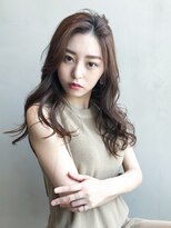 アイティー バイ アルバム 浦和店(IT by ALBUM)&nbsp;ラフウェーブ_ハイライトカラーセミウェットウェーブ_37699