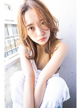 クラン(clan) 小顔ウルフ＃マロンベージュAラインボブ