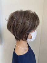 シノヤ 本店&nbsp;ソフトカールパーマ☆大人かわいいショート　30代40代50代