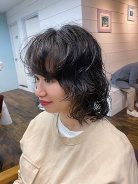 ピース トウキョウ(PEACE TOKYO) 動きのあるマッシュウルフ