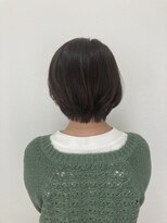 シエル 立川店(CIEL)&nbsp;【CIEL 佐藤】スモーキートパーズ　ショートボブ