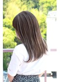#ハイライト #ケアブリーチ #グレージュ #ベージュ #透明感