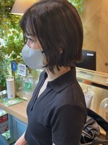 ロンドフルール 大宮東口(Lond fleur)&nbsp;【石畑結華】クセを活かす切りっぱなしボブ