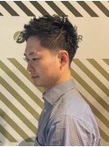 BARBER-BARのショートパーマ
