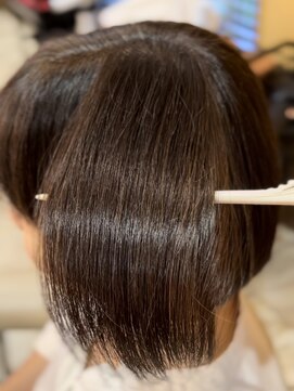 コノア スパーク(Conoah spark) ナチュラル縮毛矯正/レイヤーカット