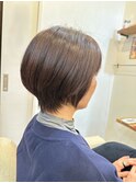 似合わせカットショートボブ70
