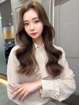 マシェリー バイ ロンド 金山(Ma cherie by Lond) 前髪顔周りレイヤーカット×エアリーロング×美髪髪質改善