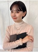 タイトショート/シースルーバング