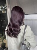 ハイトーンカラー　パープルカラー　ブリーチカラー