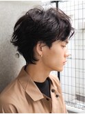 メンズヘア/アップバング/メンズショート20代30代40代