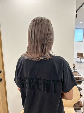 キノ(kino) ダブルカラーミルクティーグレージュ10代20代30代40代