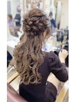 アンジェリカ 布施セントラルビル店(ANGELICA)&nbsp;【SAYA】編み込みハーフ