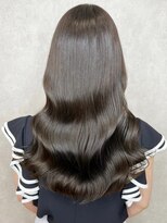 リール 銀座(R'EEL) メルティカラー似合わせカットウェーブミディアム髪質改善韓国