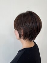 マヤ 小瀬店(MYA)&nbsp;上品ショートボブ。丸みシルエットで女性らしさを