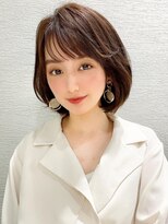 ラルユー 金山(LallYou)&nbsp;30代40代美髪マッシュショートイメチェンオリーブベージュ
