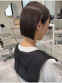 【YOKE】カーキグレージュアッシュグレージュ縮毛矯正髪質改善