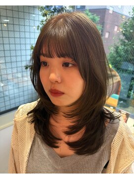 ロスタークラス(ROSTAR class) layer cut x Olive beige