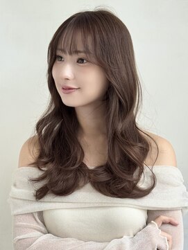 ザックラフィネ(ZACC raffine) ヘーゼルベージュ/レイヤーカット/ウェーブスタイル