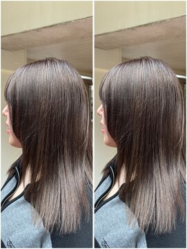 ローリン(Rolling) 【LINA】10代/20代/セミロング/グレージュ/天神大名