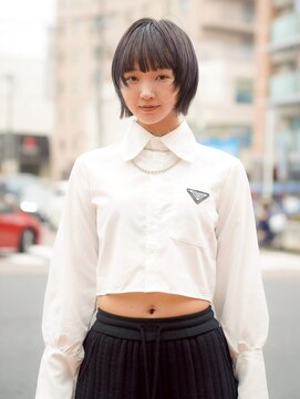 バブルス 溝の口(BUBBLES) 顔まわりレイヤーマッシュ×透け感カラー【BUBBLES溝の口】