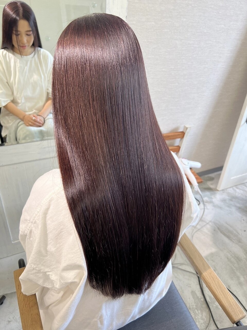 【OPEN記念】シルクストレート×高濃度水素カラー×デトックスTR×カット