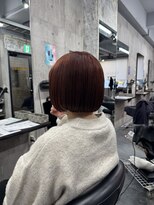 コワファースト長崎シャンプーボーイ 2nd(COIFF1RST 長崎 SHAMPOO BOY) ぱつっとボブ まるみボブ ミニボブ ショートボブ