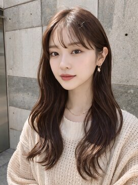 ワタトリ(waTatori) 新宿【髪質改善】/ロングレイヤー/ブラウン/艶髪/韓国風