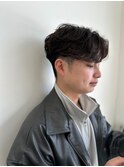 men's毛流れセンターパートStyle